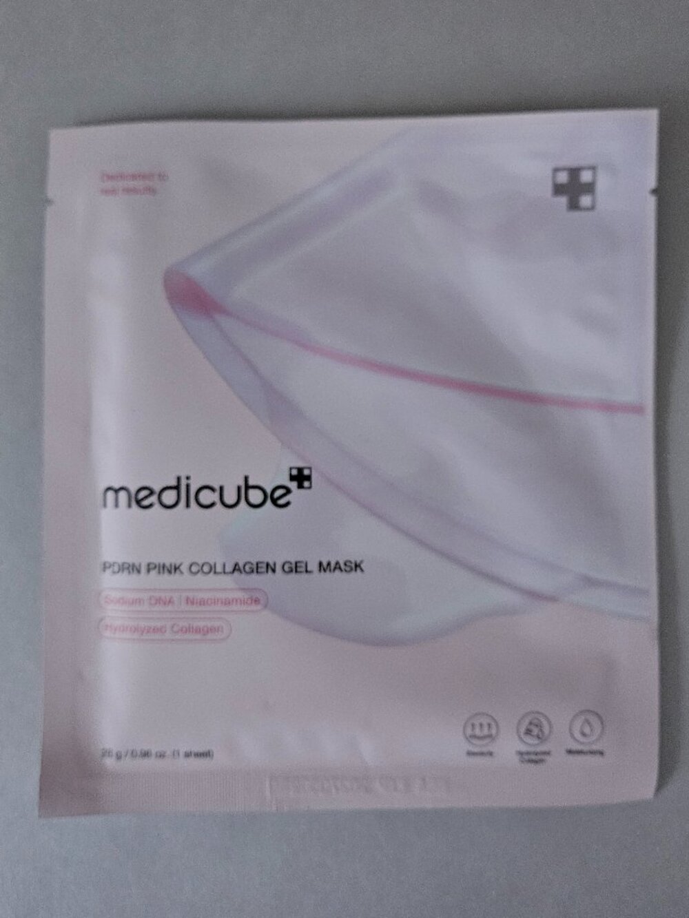 Free W/ Purchase Medicube DNA PDRN Pink Collagen Mask Anti-Aging Hydration